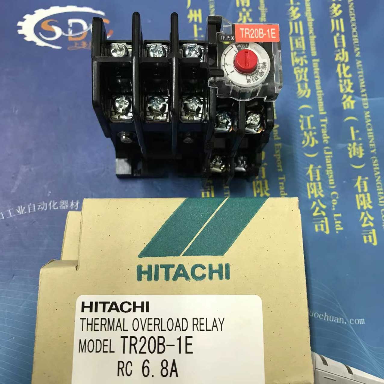 <b>日本HITACHI日立热继电器TR20B-1E DC220V 7A 6.8A</b>